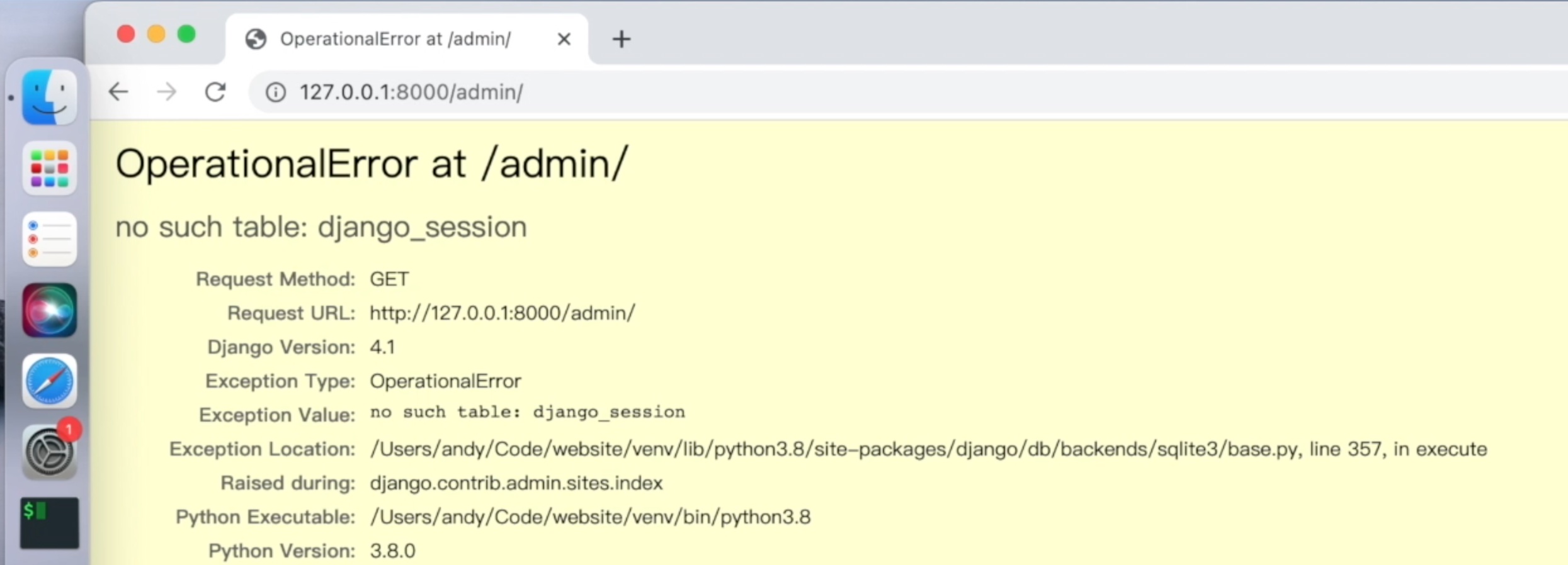 01提示错误信息
