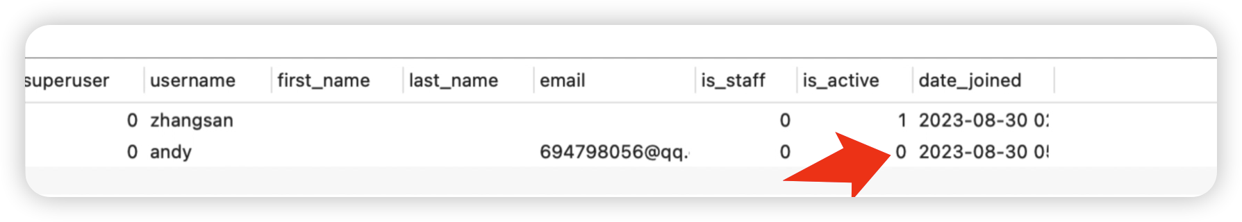 图30-查看激活字段